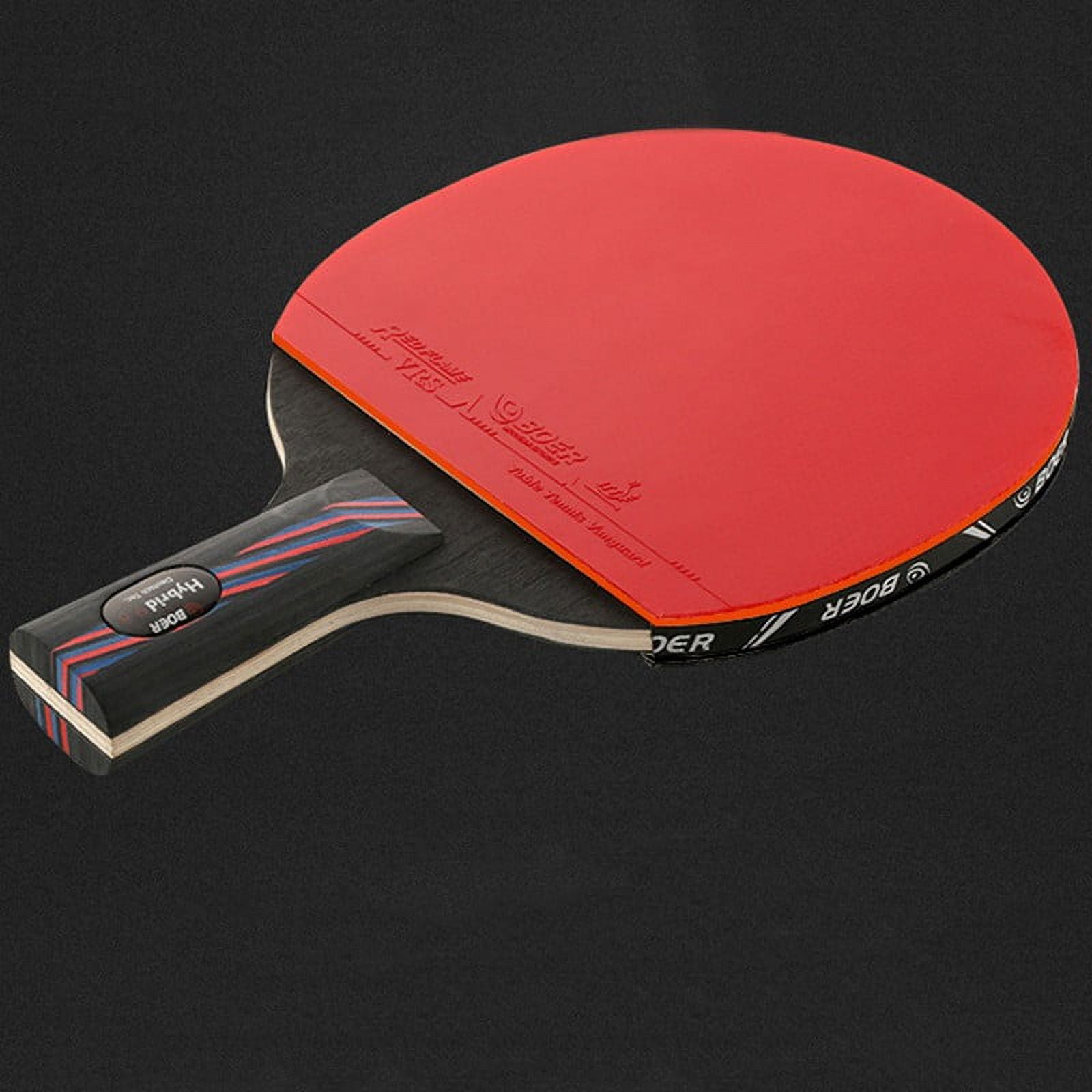 BOER Table Tennis Racket Bat Professional Training+Balls +Cover+Protective Film
