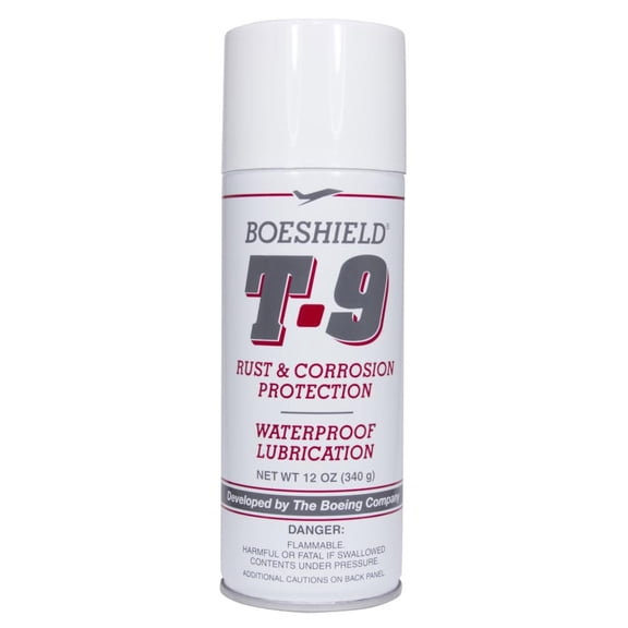 BOESHIELD T-9 Rust & Corrosion Protection/Inhibitor and Waterproof Lubrication, 12 oz. Limited Edition
