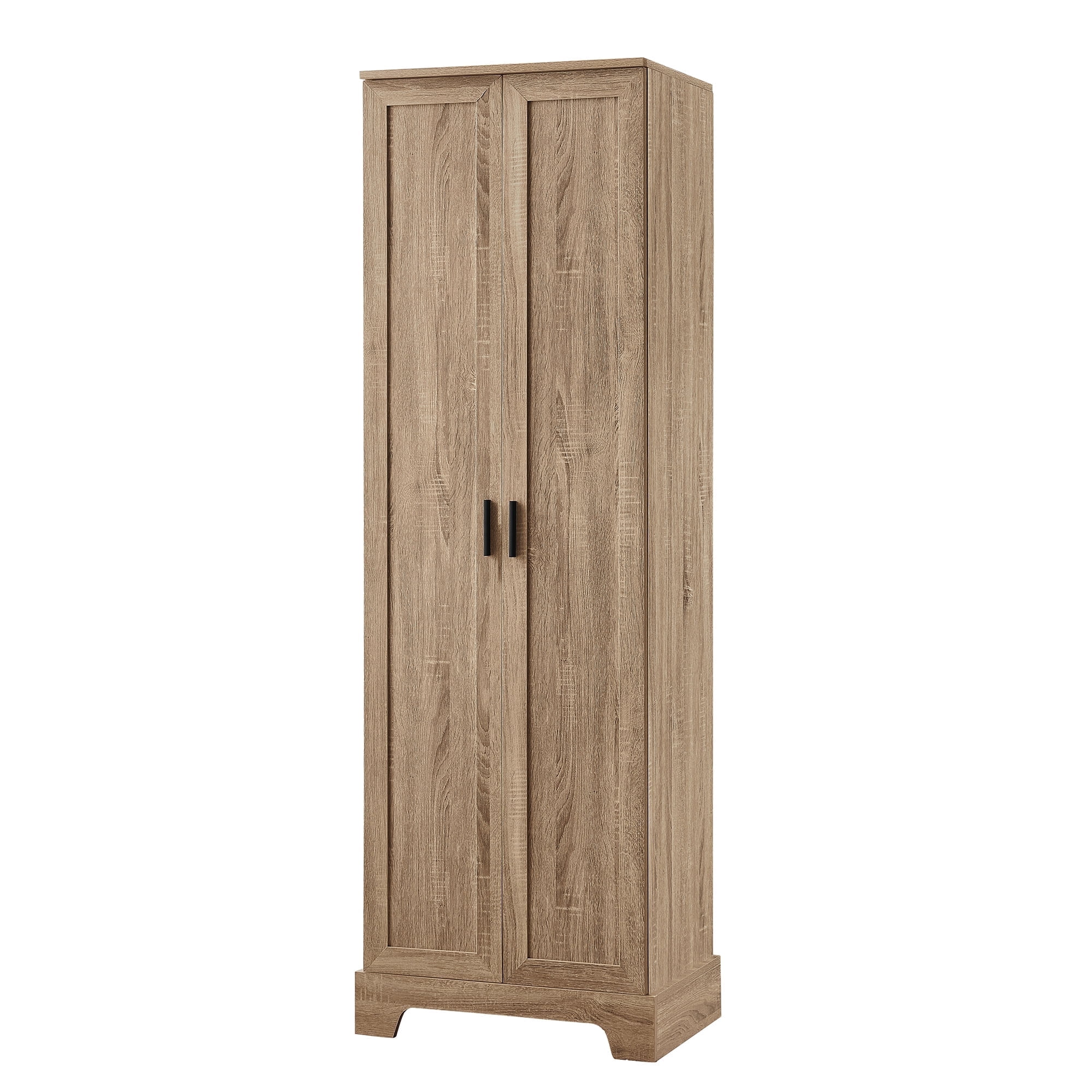 BOFANG Tall bathroom Storage Cabinet with Adjustable Shelves