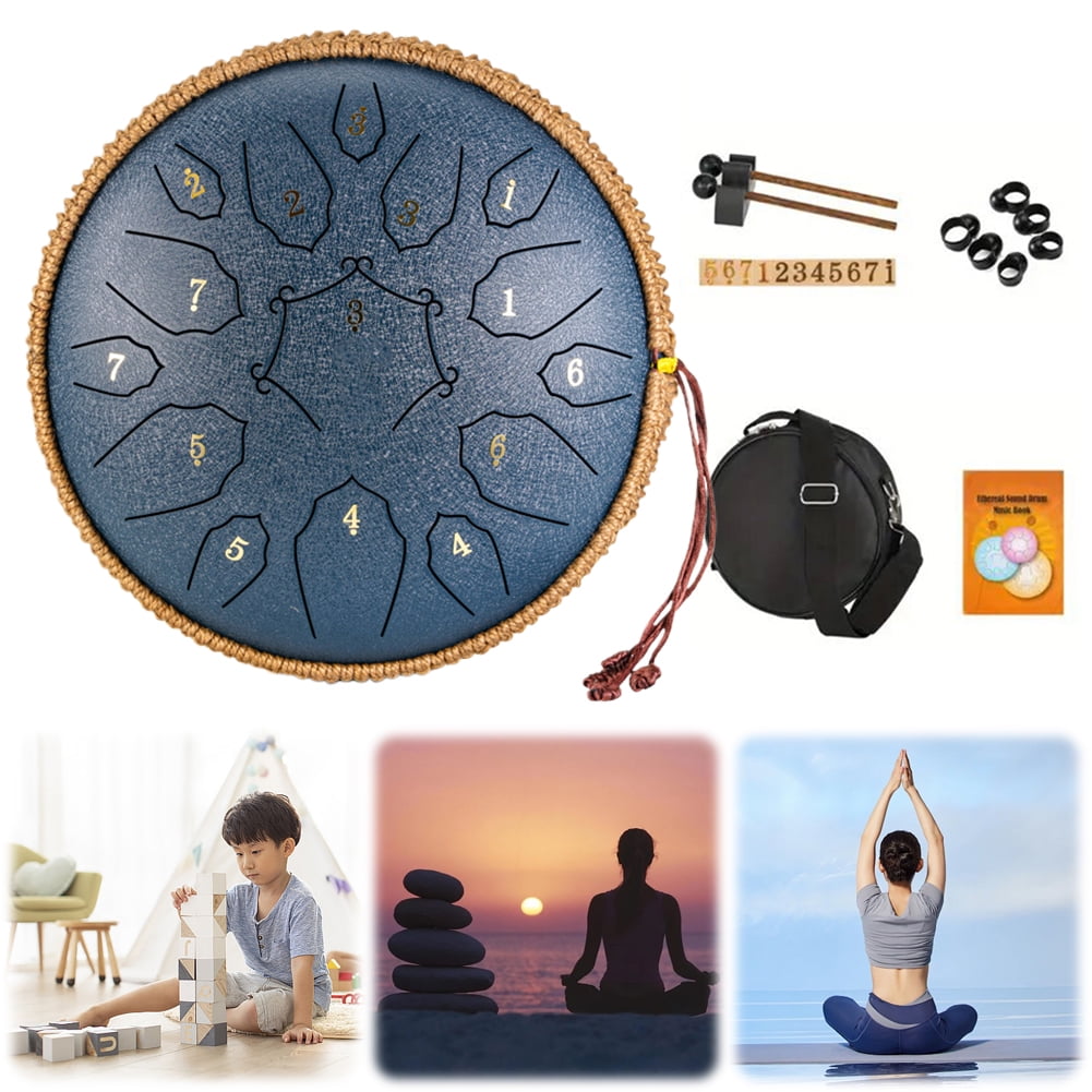 BOFEER D Tone Ethereal Drum 12 Inch Percussion Musical Instrument with ...