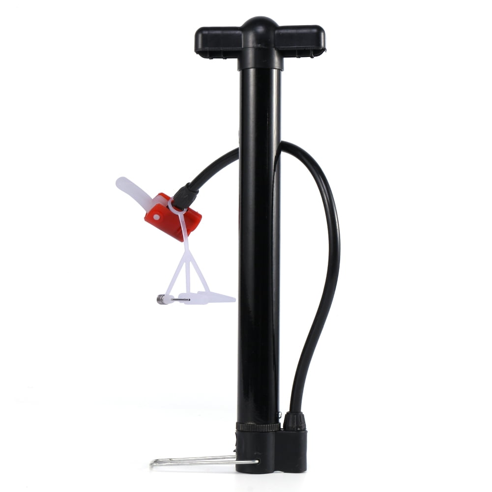 Mini Bicycle Pump Hopopro Portable Bike Floor Pump Bike Tire Pump Hand Foot Activated Bike Pump with Presta Schrader Dunlop Valves Extra Valve and Gas Needle for Road Bike Mountain Bike Ball