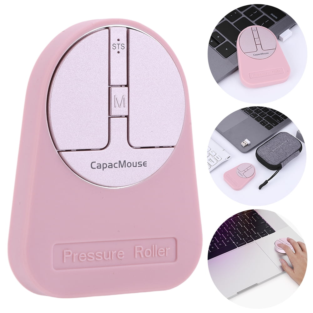 BOFEER Wireless Mouse 3 Mode BT 5.2/2.4G/USB Mini Capacitive Mouse ...