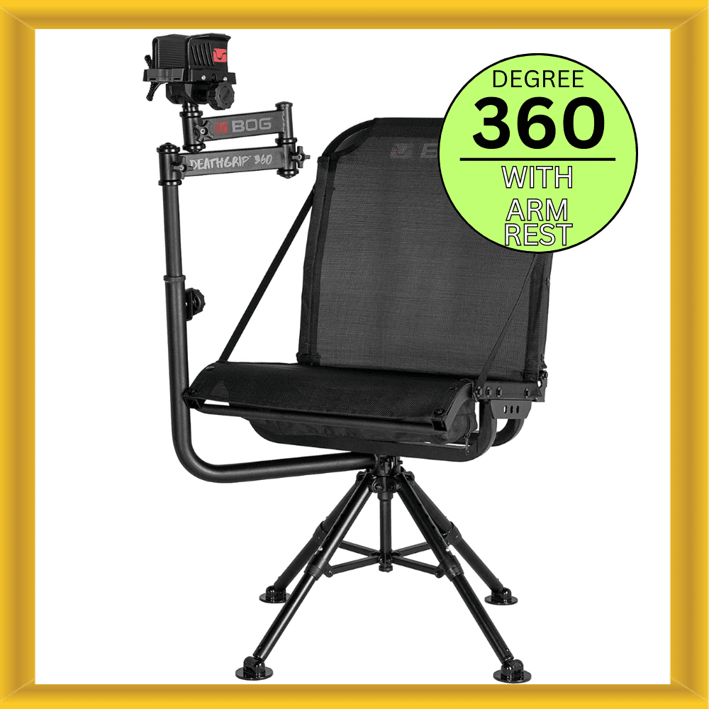 BOG Deathgrip 360 Degree Chair with Arm & Deathgrip Clamping Head
