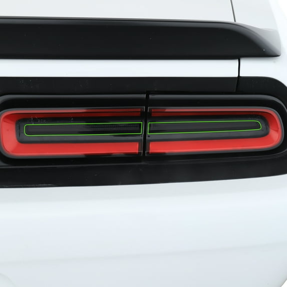BOGAR TECH DESIGNS Tail Light Tint Kit Compatible with and Fits Dodge Challenger 2015-2021, Dark Smoke