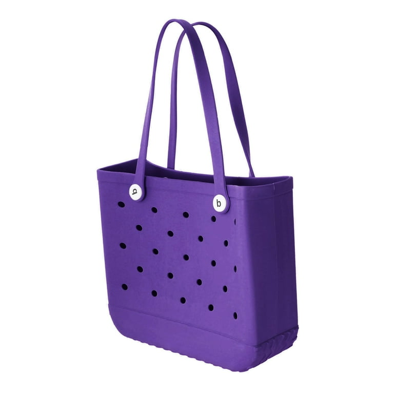 Purple bogg bag large sale