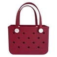 thumbnail image 1 of BOGC EVA Waterproof Summer Storage Basket Mini Kid Beach Bogg Bag Women Shopping Bag Picnic Rubber Jelly Tote Bogg Bag Kid Purses, 1 of 7