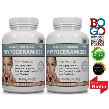 BOGO Sale Phytoceramides Two 60 Count Bottles Younger Looking Skin!