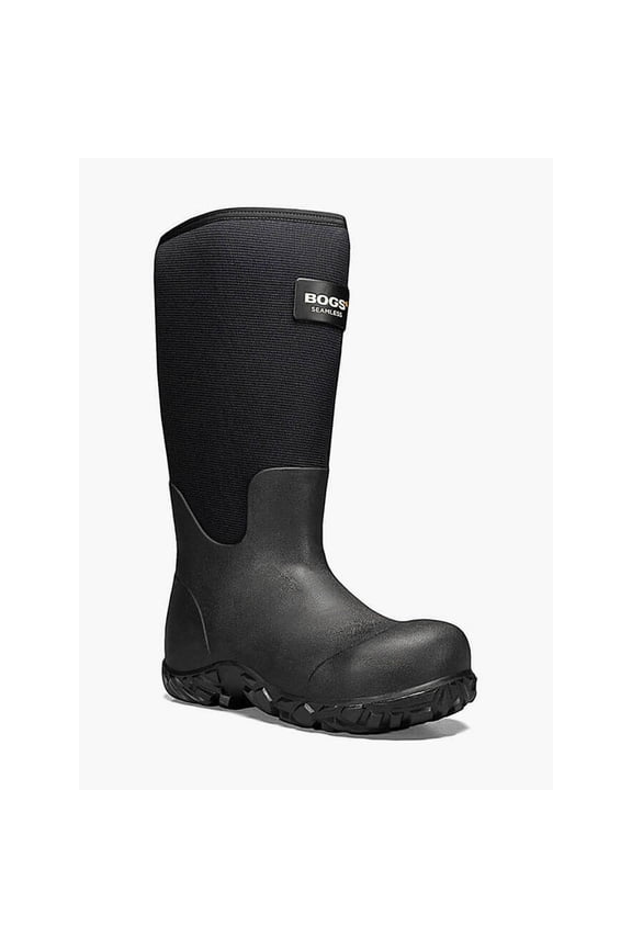 Men's Workman 17-inch Composite Toe Rainboot Rain Boot BLACK