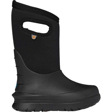 BOGS Unisex-Child Size 5 Neo-Classic Rain Boot, Black