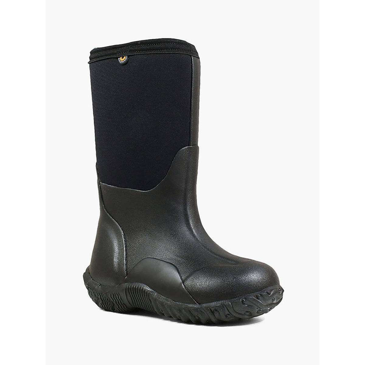 BOGS Unisex Kids' Classic High Waterproof Insulated Rain Boot Black