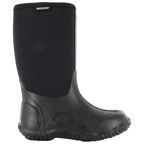 BOGS Unisex Kids' Classic High Waterproof Insulated Rain Boot Black - 52063-001