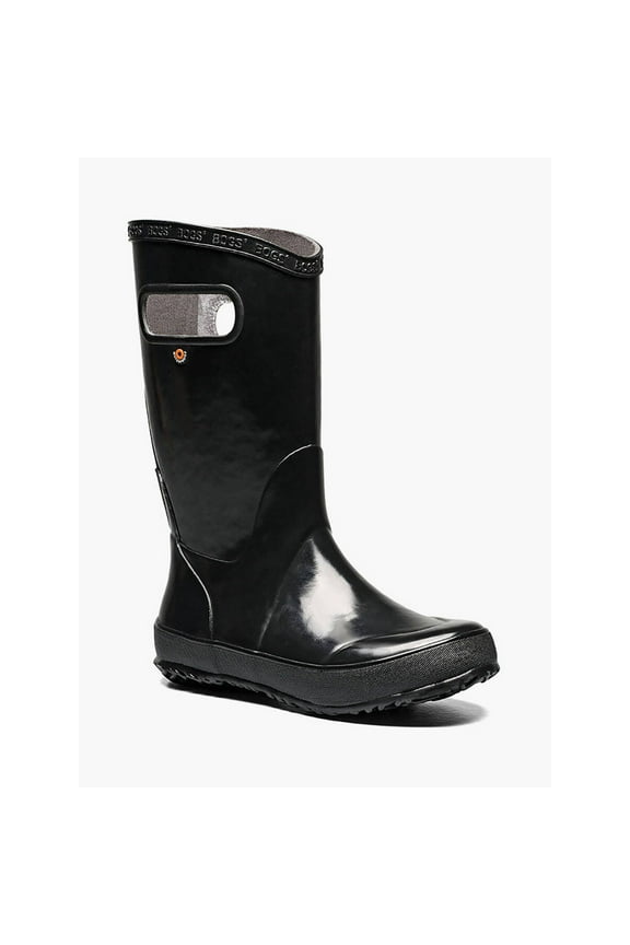 Unisex Kids' Rainboot Solid Lightweight Waterproof Boots Black - 71325-001 BLACK