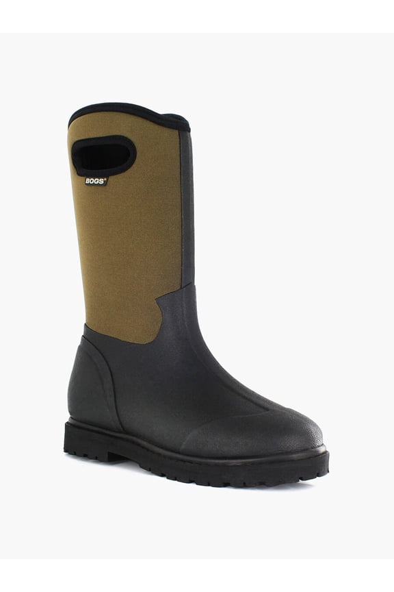 WORK SERIES Mens Roper Insulated Waterproof Soft Toe Work Boots Black and Brown - 69162-963 9-D BLACK