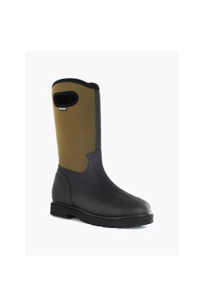 Work Series Mens Roper Waterproof Soft Toe Boots Black Brown 11 69162-963