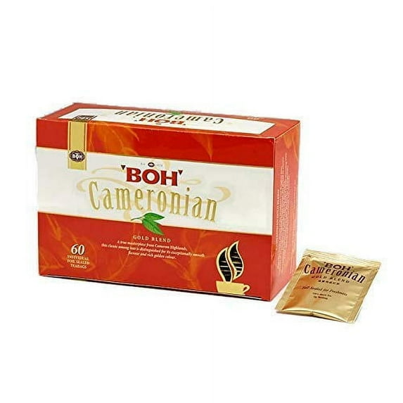BOH Cameronian Gold Blend, Black Tea, 60 Count