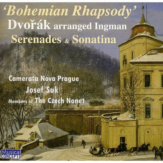 Bohemian Rhapsody (CD) by Camerata Nova Prague, Czech Nonet, Frantisek Kuda (piano), Helena Hnykovà (violin), Josef Suk (conductor)