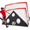 thumbnail image 1 of BOHEN 6x4FT Portable Soccer Goal for Kids Backyard Youth Soccer Goal with Net Ground Stakes with Carry Bag, 1 of 9