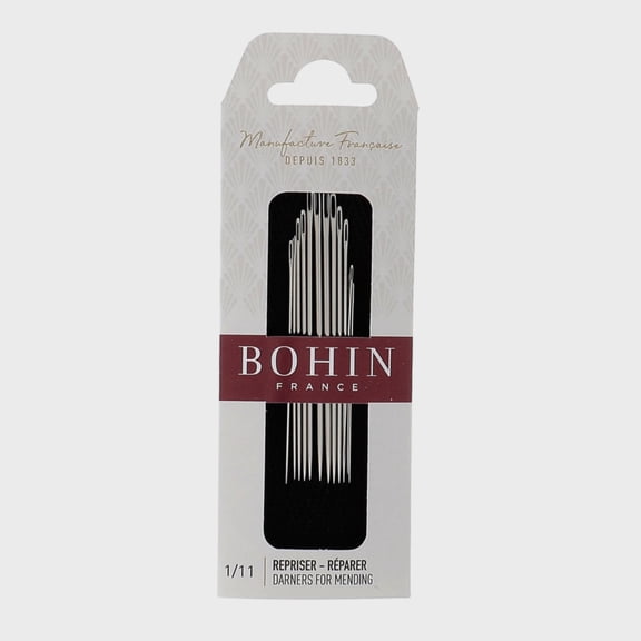 BOHIN Discovery Pack Assorted Darners Hand Sewing Needles Size 1/11