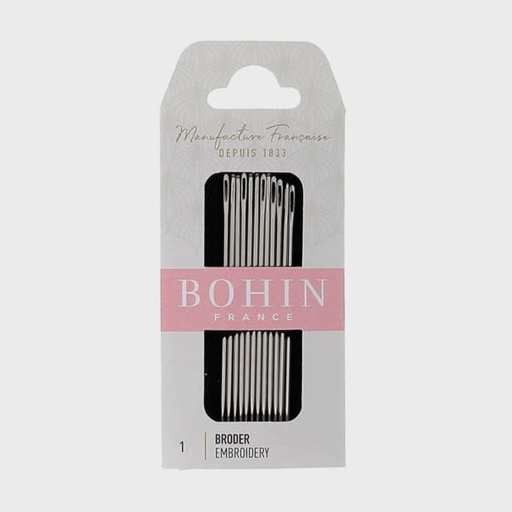 BOHIN Embroidery Hand Sewing Needles Size 1