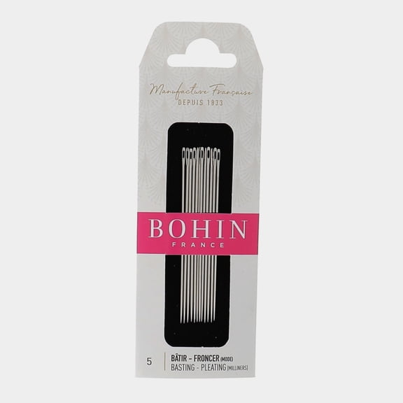BOHIN Milliners Hand Sewing Needles Size 5