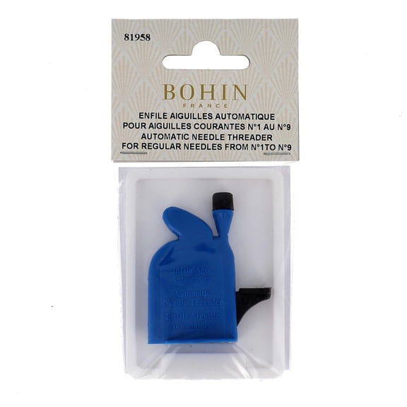 BOHIN Needle Threader Automatic Plastic Blister