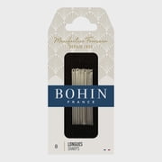 BOHIN Ordinary Sharps Hand Sewing Needles Size 8