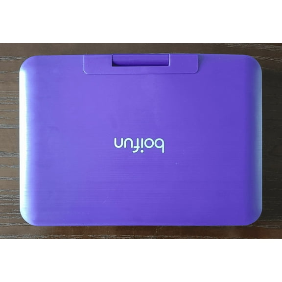 BOIFUN 12.5" Portable DVD Player with 10.5" Swivel HD Screen for Car and Kids, 5h Rechargeable Battery, Support Multiple Disc Formats/Sync TV