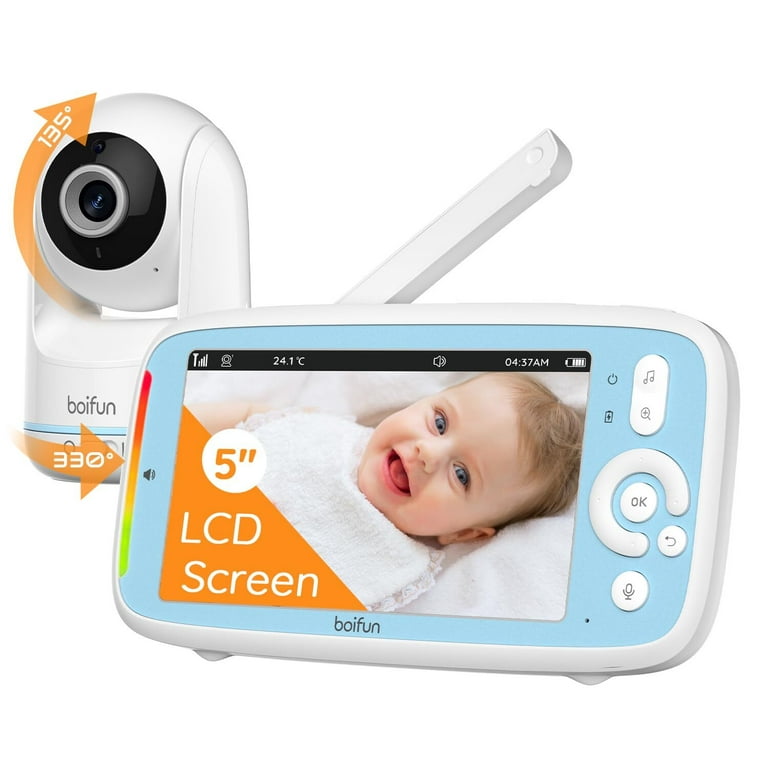 Boifun Smart Baby Monitor with Camera : : Baby Products