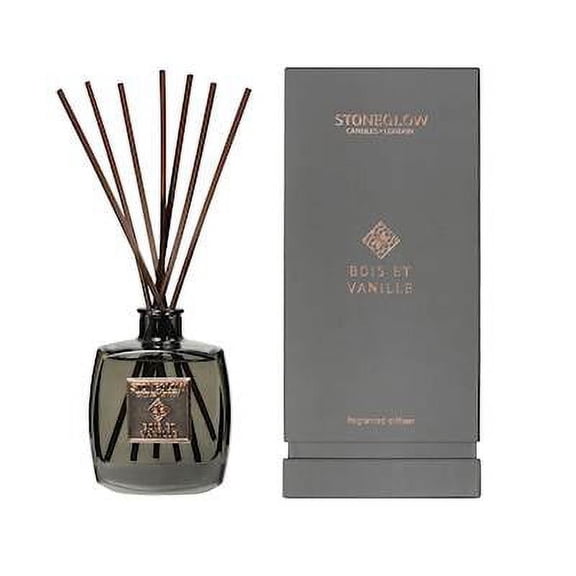BOIS ET VANILLE - Vanilla Wood - Stoneglow Metallique Reed Diffuser