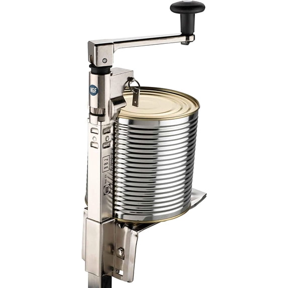 BOJ NSF Certified for Heavy Duty & Table Mount Can Opener with 19" Bar length, Nickel Plated