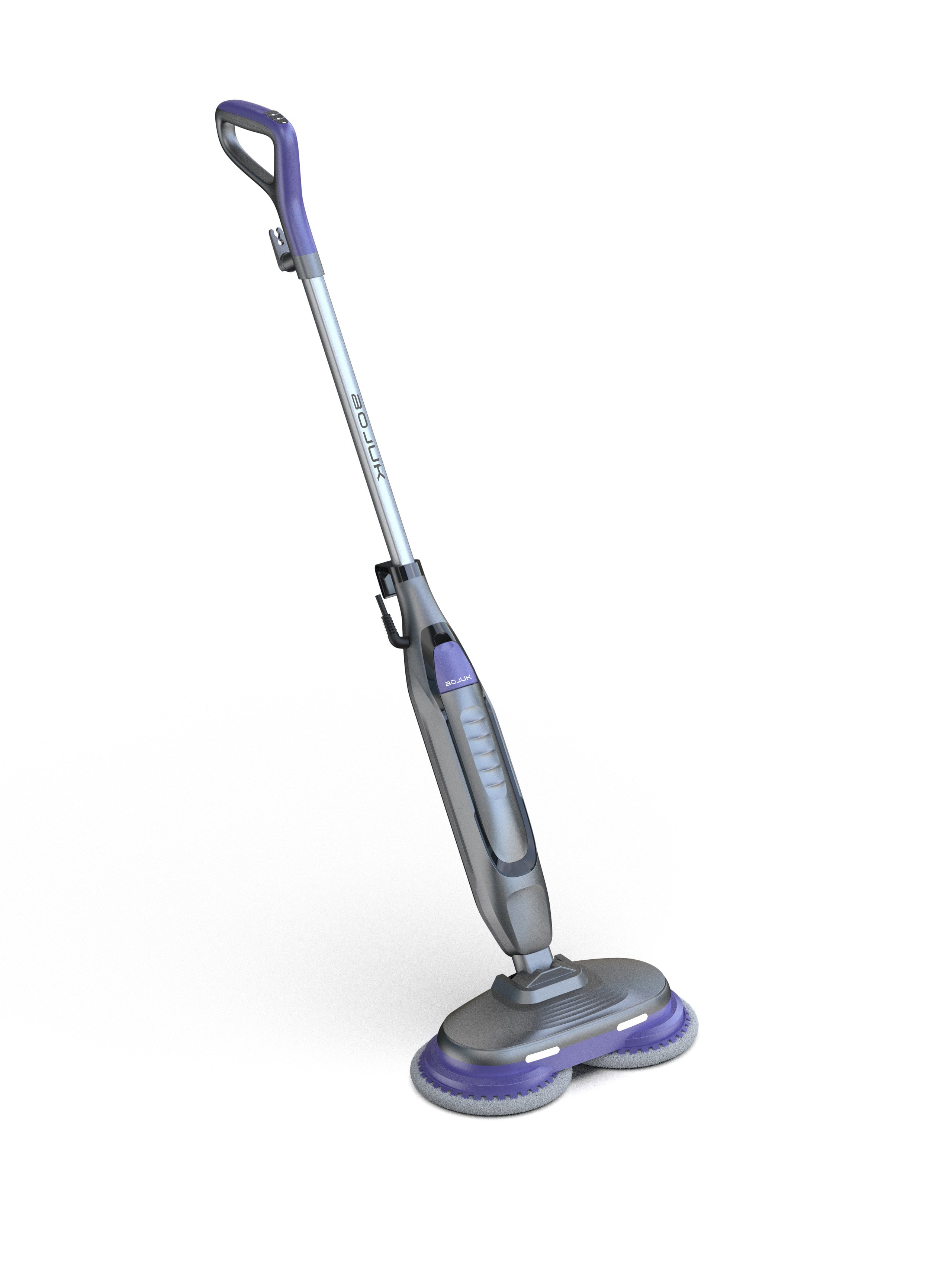 BOJUK F2 Steam Mop, Smart Steam Scrubbing Steam Mop with Rotating Mop