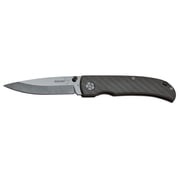 BOKER PLUS ANTI-GRAV 3.25 CERAMIC DROP POINT PLAIN EDGE CARBON FIBER HANDLE