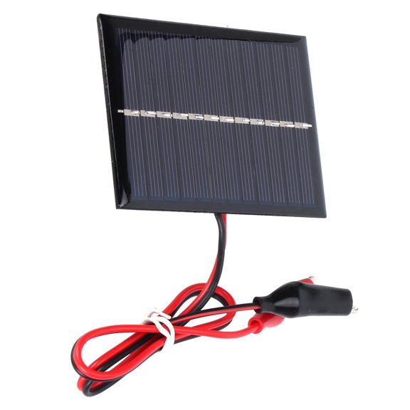 BOKYAN 0.6W 6V Portable DIY Solar Panel Module, Efficient Polysilicon Solar Charger for 3.7V Battery Toys and Scientific Projects (3.5 x 2.4 inches / 9 x 6.1 cm)