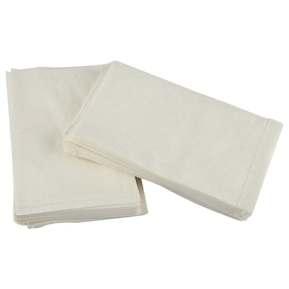 BOKYAN 100 PCS Garden Pollination Parchment Bags, High-Grade Plant Mosquito Bug Net Protective Bags for Vegetable Flower Hybridization Isolation Protection Cover (7.1 x 4.3 inches / 18 x 11 cm)