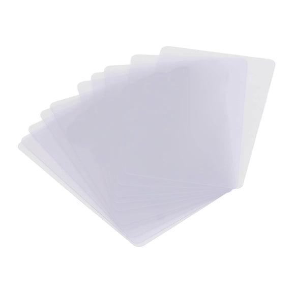 BOKYAN 100PCS Disposable Plastic Opening Cards Universal LCD Pry Dismantling Tool for Curved Screen Repair and Battery Replacement Precision Phone Disassembly Kit (5.5 inches / 14.0 cm)