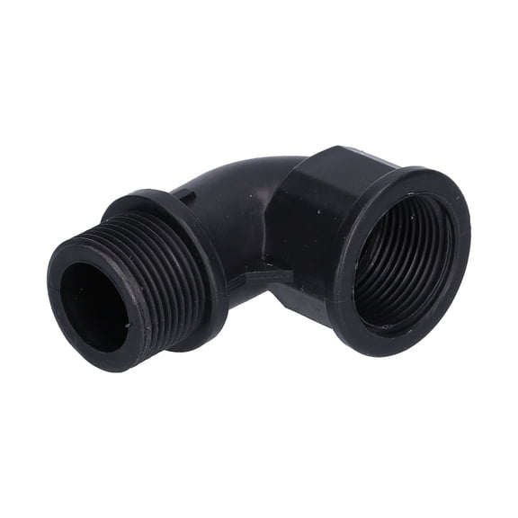 BOKYAN 10PCS Quick Coupling Water Intake Valve Universal Rotatable Elbow, G3/4 Male Thread Waterproof Pipe Connector for Garden Irrigation Systems (10 Pack / 233g)