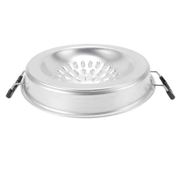BOKYAN 11.81 inch / 30 cm Thai BBQ Grill Pan 2 in 1 Non-Stick Aluminum Hot Pot Charcoal Griddle, Original Color