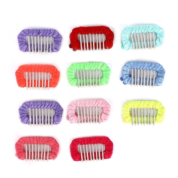 BOKYAN 11Piece Pet Hair Clip Set Colorful, Durable Barrettes for Small Dogs & Cats, Ideal for Parties & Everyday Use