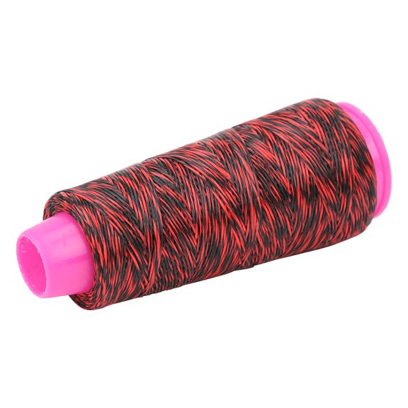 BOKYAN 110m 360.89 ft Protective Bow String Serving Thread Tension Light Bowstring Material Archery Supplies For Recurve And Compound Bows Repair Equipment Black Red