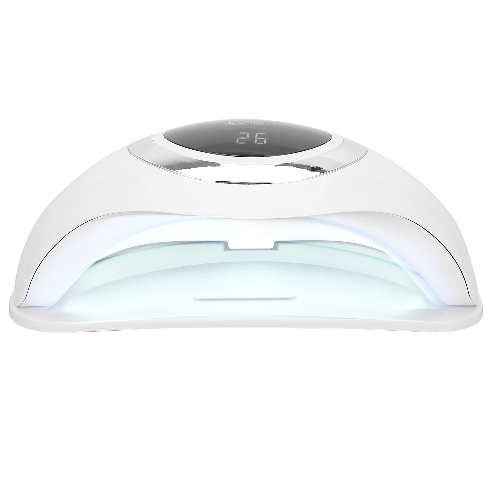 BOKYAN 168W UV LED Nail Lamp Gel Polish Dryer Dual Light Infrared Induction Nail Curing Machine with 4 Timer Settings for Home Salon Manicure Pedicure Tool