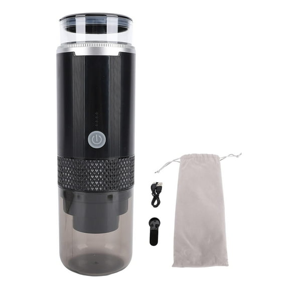 BOKYAN 170ml Cordless Portable Electric Coffee Maker  USB Rechargeable, 1200mAh Battery, 50Cup Capacity, Ideal for Travel, Camping, Office & Home