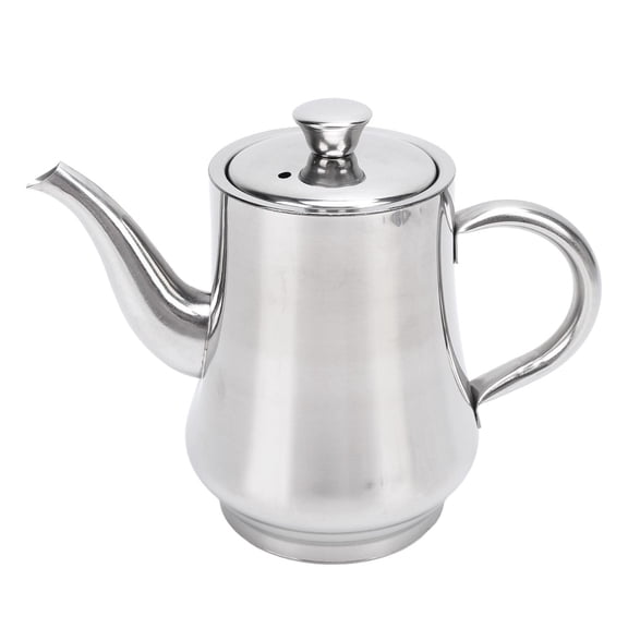 BOKYAN 18‑Ounce Stainless Steel Oil Pot with Built‑In Mesh Strainer, Leak‑Proof Design, Ergonomic Handle – Premium Food‑Grade Kitchen Oil Keeper
