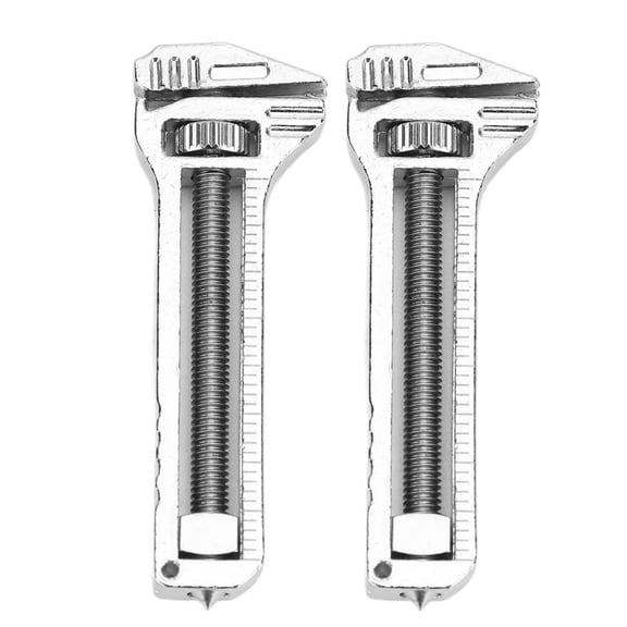 BOKYAN 2Pack Mini Titanium Multitool Wrench  Compact Bottle Opener, Screwdriver, Nail Puller & Caliper for Camping, Hiking & Everyday Use