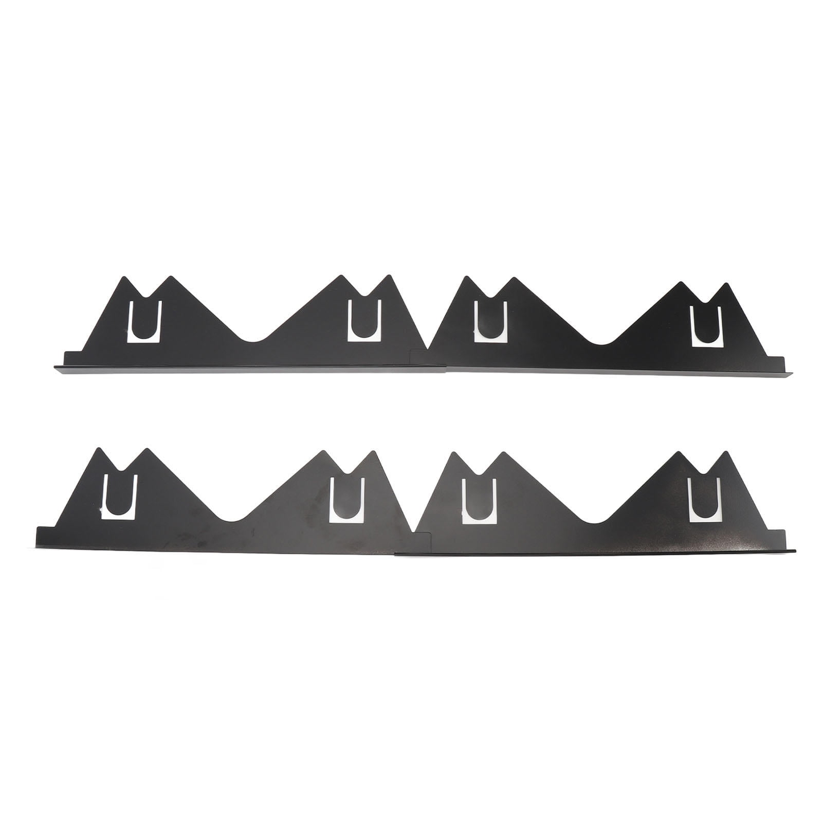 BOKYAN 2‑Pack Stainless Steel Stove Gap Covers – Heat‑Resistant, Adjustable , Easy‑Clean, Dishwasher Safe Kitchen Trim Kit