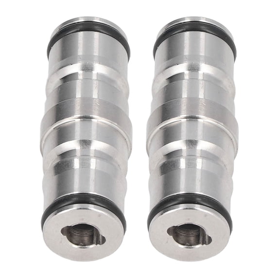 BOKYAN 2 Pcs Stainless Steel Beer Keg Ball Lock Post Connector Quick Disconnect Set for Homebrew Dispensing (2.0 in / 5.0 cm)