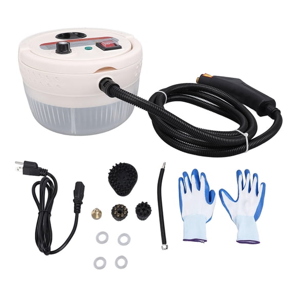 BOKYAN 2500W 5.5BAR HighTemp Steam Cleaner  6Level Adjustable, 1400ml Tank, Rapid 105 Cleaning for Home, Kitchen, Bathroom, Car