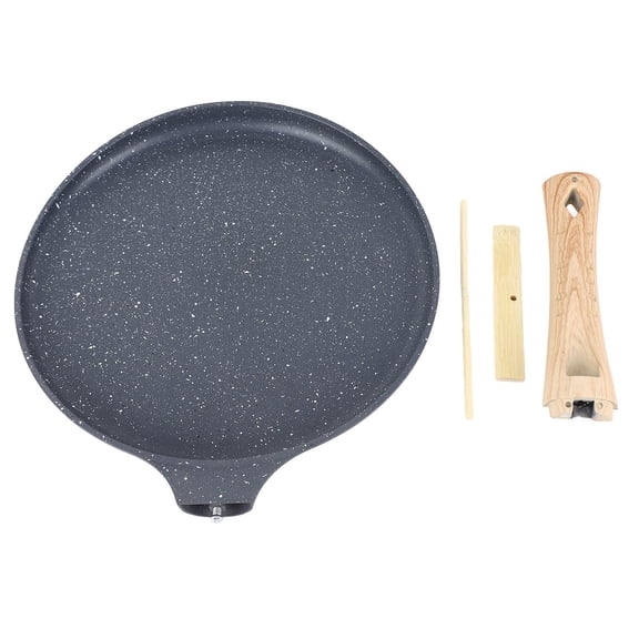 BOKYAN 28cm NonStick HighHeat Pancake & Egg Fry Pan  Durable Aluminum, EasyClean Coating, MultiPurpose Kitchen Tool