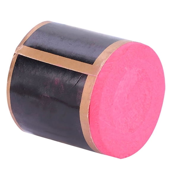 BOKYAN 2pcs No Slip Cue Tip Chalk Billiard Pool Cue Greasy Chalk Accessory for Snooker Pool, Professional Grade Calcium Carbonate Pool Stick Chalk, Red (2 Pack)