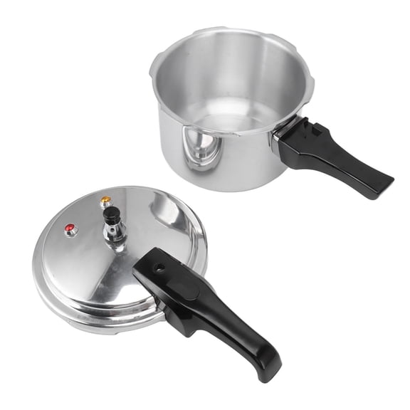 BOKYAN 3 Liter Aluminium Alloy Pressure Cooker, 7.1 inches / 18cm Bottom Mini High Pressure Pot for Gas Stove Fast Cooking