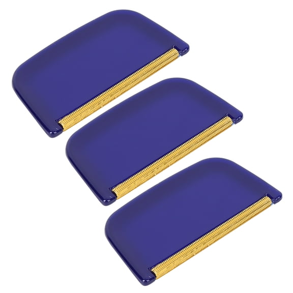BOKYAN 3-Piece Manual Fabric Sweater Comb Portable Mini Shaver & Lint Remover for Clothes (1.6x3.1 inches / 4x8 cm)